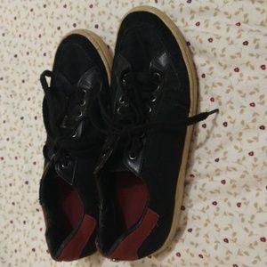 Penguin Men's Black Sneakers